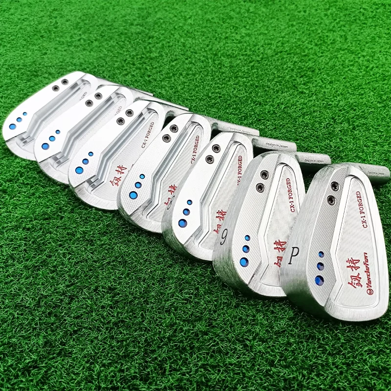 yerdefen CX-1 golf Irons  4-P 7pcs golf clubs Soft iron forged iron head.golf club head - Image 2