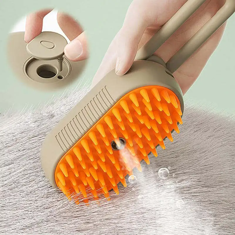 

Pet cat and dog spray massage comb, steam comb, water spray to remove floating hair, hair-removing comb, no need to bathe
