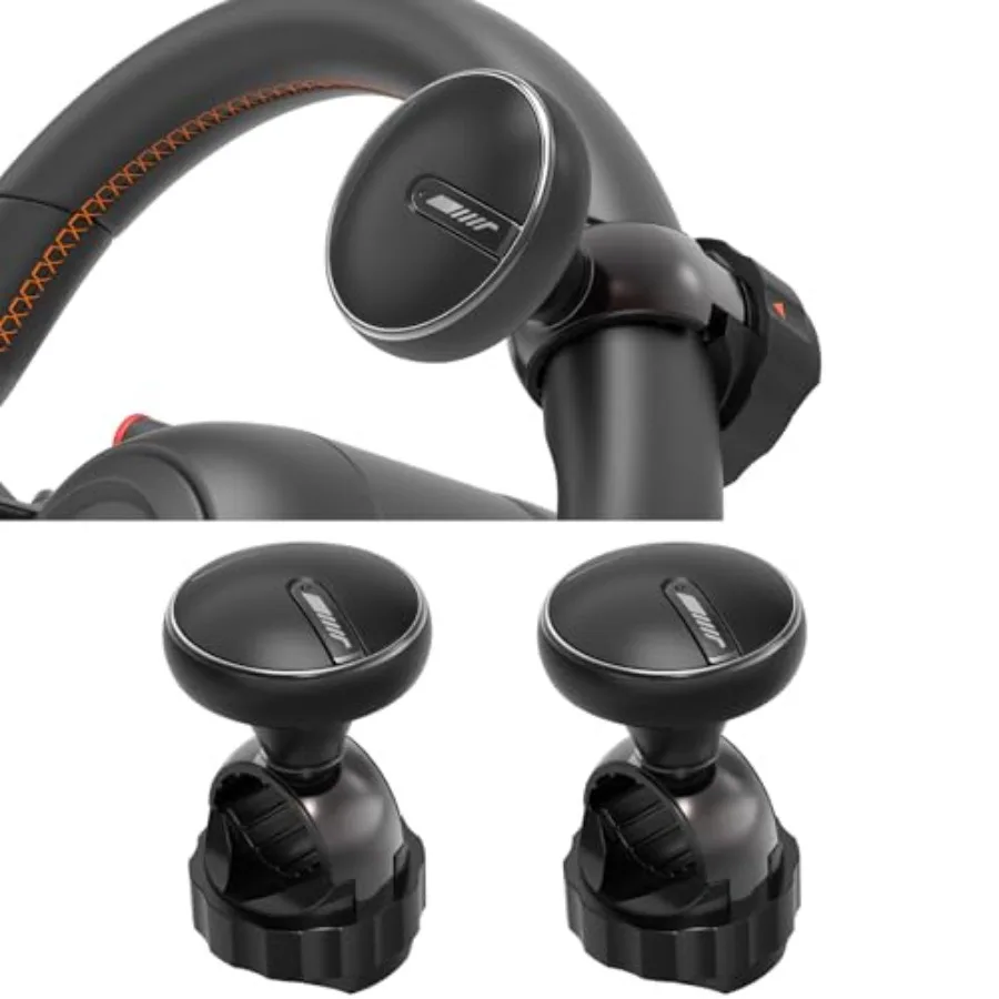 

Tool Free Steering Wheel Knob Spinner with Metal Ball Bearing Quick Install Suicide Knob for Steering Wheel Steering Wheel Spin