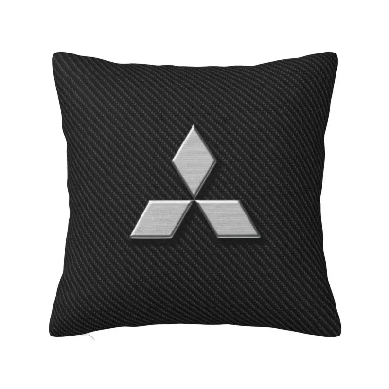 Custom Motor-M-Mitsubishies Motocross Enduro Modern Throw Pillow Covers Car Cushion