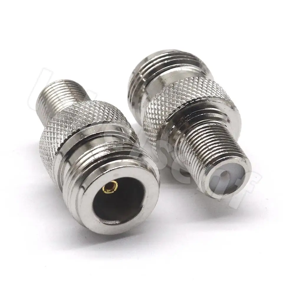 L16 N To F TV Male Female Straight Connector Adapter L16 N Male Female To F TV Male Female Imperial Coax Converter Brass Copper1