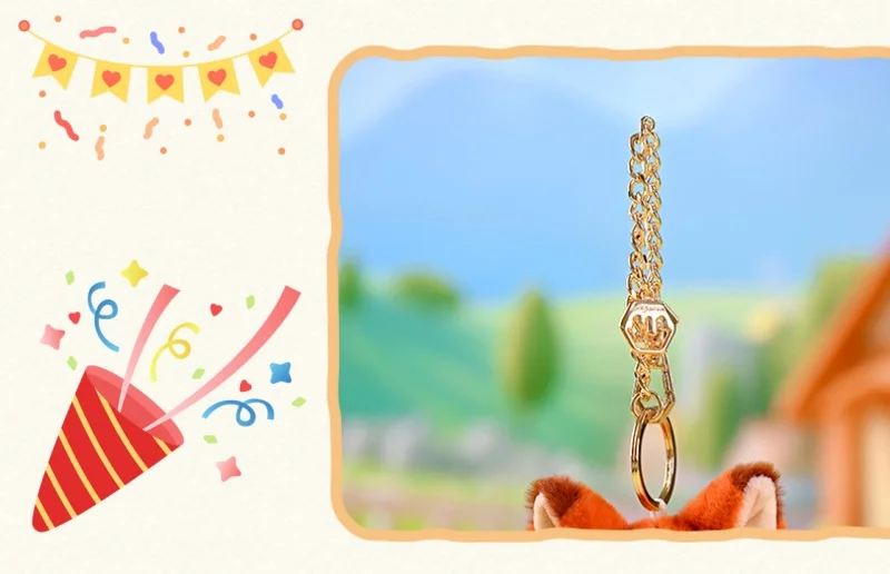 12 cm klassische Anime echte Zootopia Plüsch-Schlüsselanhänger kleine Anhänger Taschenbehänge Weihnachten Geburtstagsgeschenke für Kinder – Detail 6
