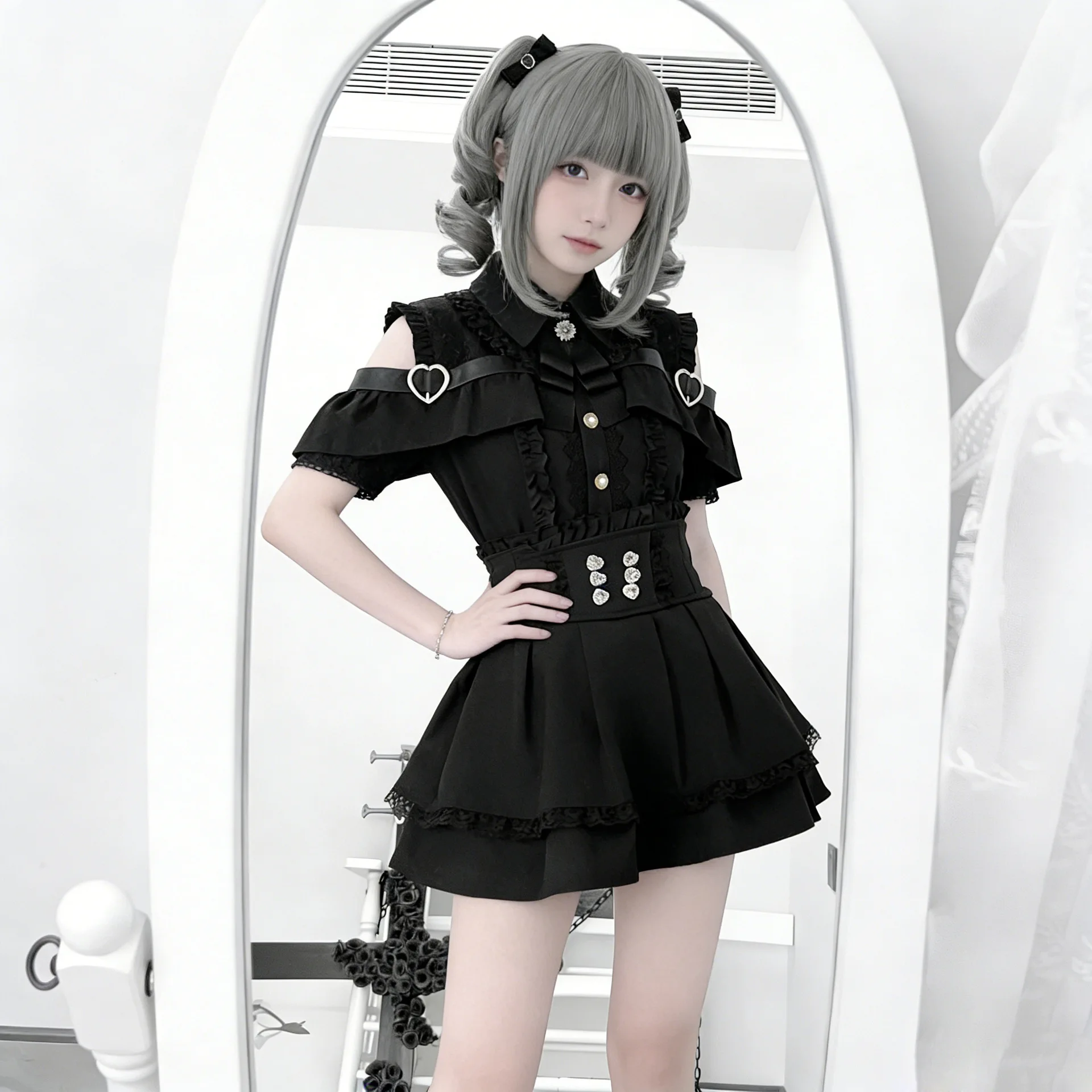 Lolita Gömlekleri Jirai Kei Mo - Women Fashion Japan incelemesi ve fiyatı