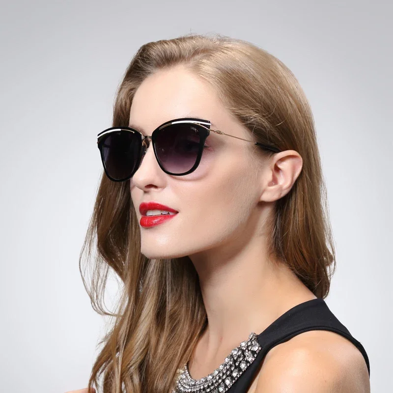 SHINU brand sunglasses Retro Vinatge Designer sunglass aluminum sunglasses Fashion Brand Sun Glasses For Women oculos de sol