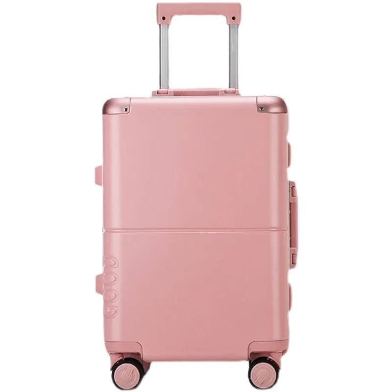 2024 New High-value Trolley Case Student 20" 22" 24" 26" Large CapacitySpinner wheels Customs Lock Suitcase