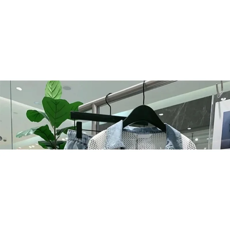 2025 ملابس الشارع النسائية معاطف الموضة الدنيم المرقعة الجوف التلبيب زر قميص بأكمام طويلة Y2k أبلى سترات فضفاضة غير رسمية #4