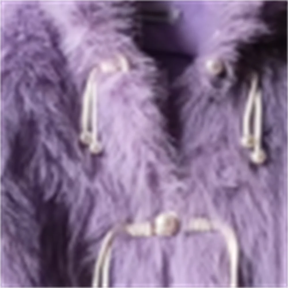 2025年 レディース ファーコート ミディアム丈 パールバックル付き 冬用コート プロモーション ウィンタージャケット