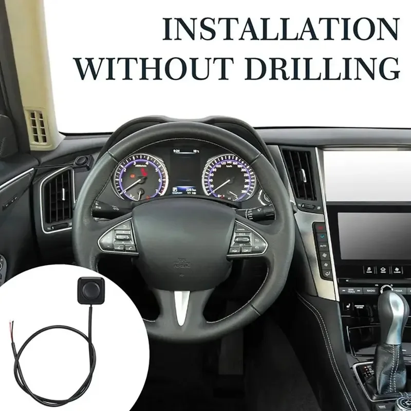 الملحقات البسيطة لحظة الضغط على زر لاصق DIY أزرار ضغط السيارة 12 فولت على زر إيقاف