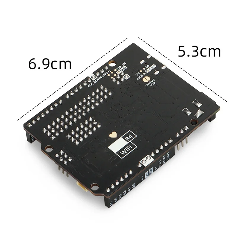 Gut gemacht – WIFI Edition für UNO R4 Entwicklungsboard Typ C USB ESP32-S3 für Arduino Programmierung Lerncontroller Langlebig einfach