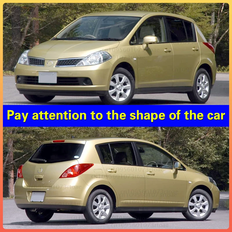 

Car Mud Flaps For Nissan Tiida Versa C11 2007-2011 Hatch 2012 Hatchback Latio Splash Guards Mud Flap Mudguards Fender 2008 2009