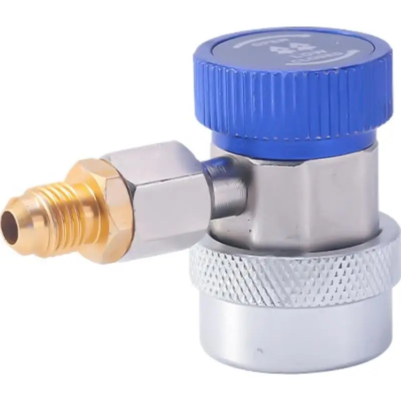 

Quick-Connect R134A Charging Adapter - High Durability, Leak-Proof Sealing, Compatible with Most AC Systems