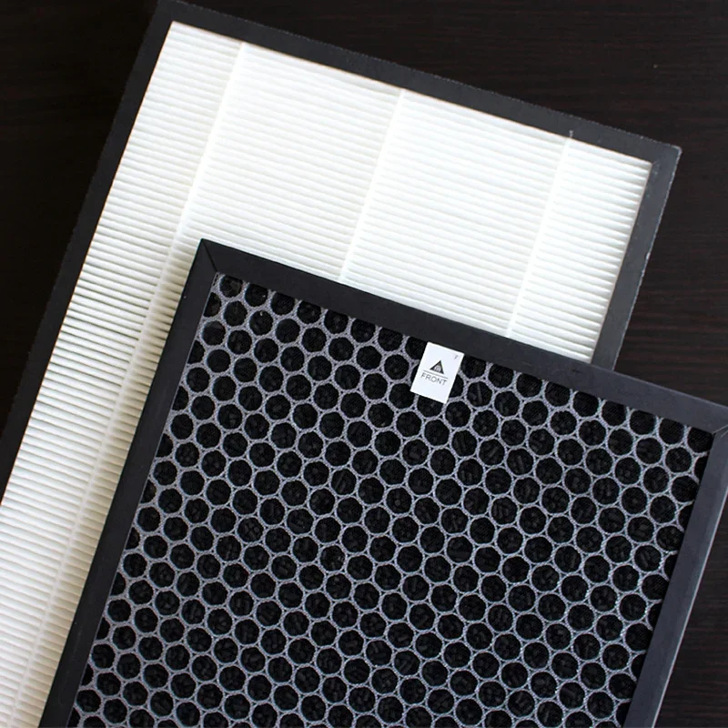 Filtro hepa para purificador de ar samsung com filtro de carvão ativado, conjunto 340mm x 340mm