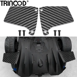 TRINOOD Carbon Fiber Winglets Rear Fender Mudguard for 1/7 A-RRMA INFRACTION V2 6S, LimitIess F1 Upgrade Parts