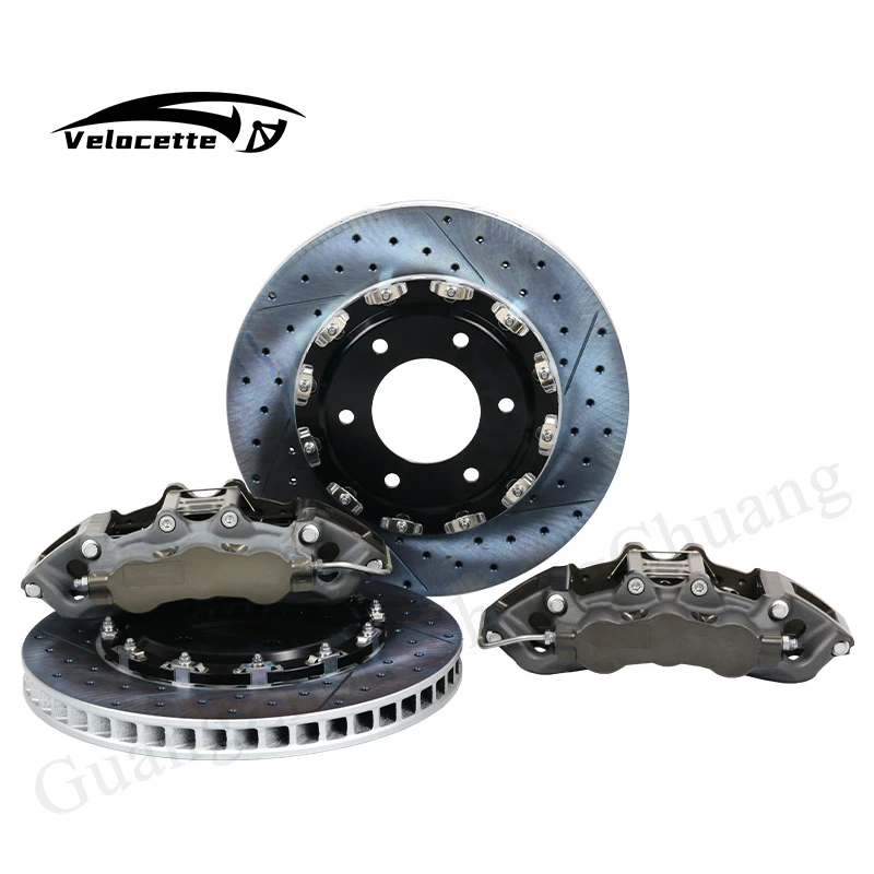 CN مجموعة الفرامل الكبيرة TA6 ملحقات الفرامل سباق الفرجار عدة 6 وعاء لسوبارو BRZ WRX المحدودة دودج تشالينجر Bmw E90 E92 E87 E46