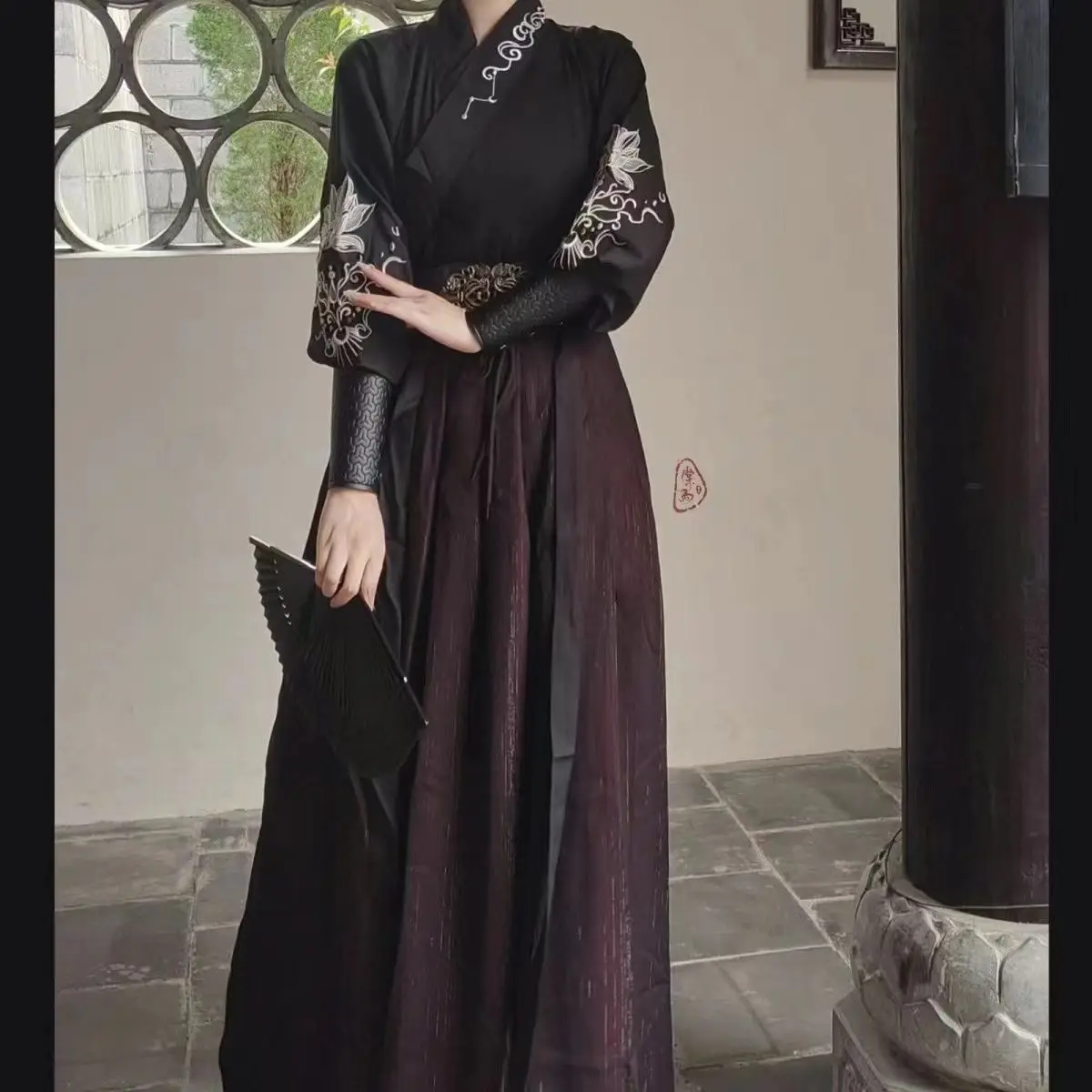 2024 chinesische Hanfu Cosplay Kostüme alte chinesische traditionelle Ming Dynastie Kleidung orientalischen Stil täglich Hanfu Kleid Set