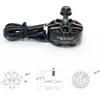 Ysido-fpvフリースタイルドローン用ブラシレスモーター、DIYパーツ、マルチオプタースペアパーツ、長距離、fpv、2807、v2、1300kv、6 