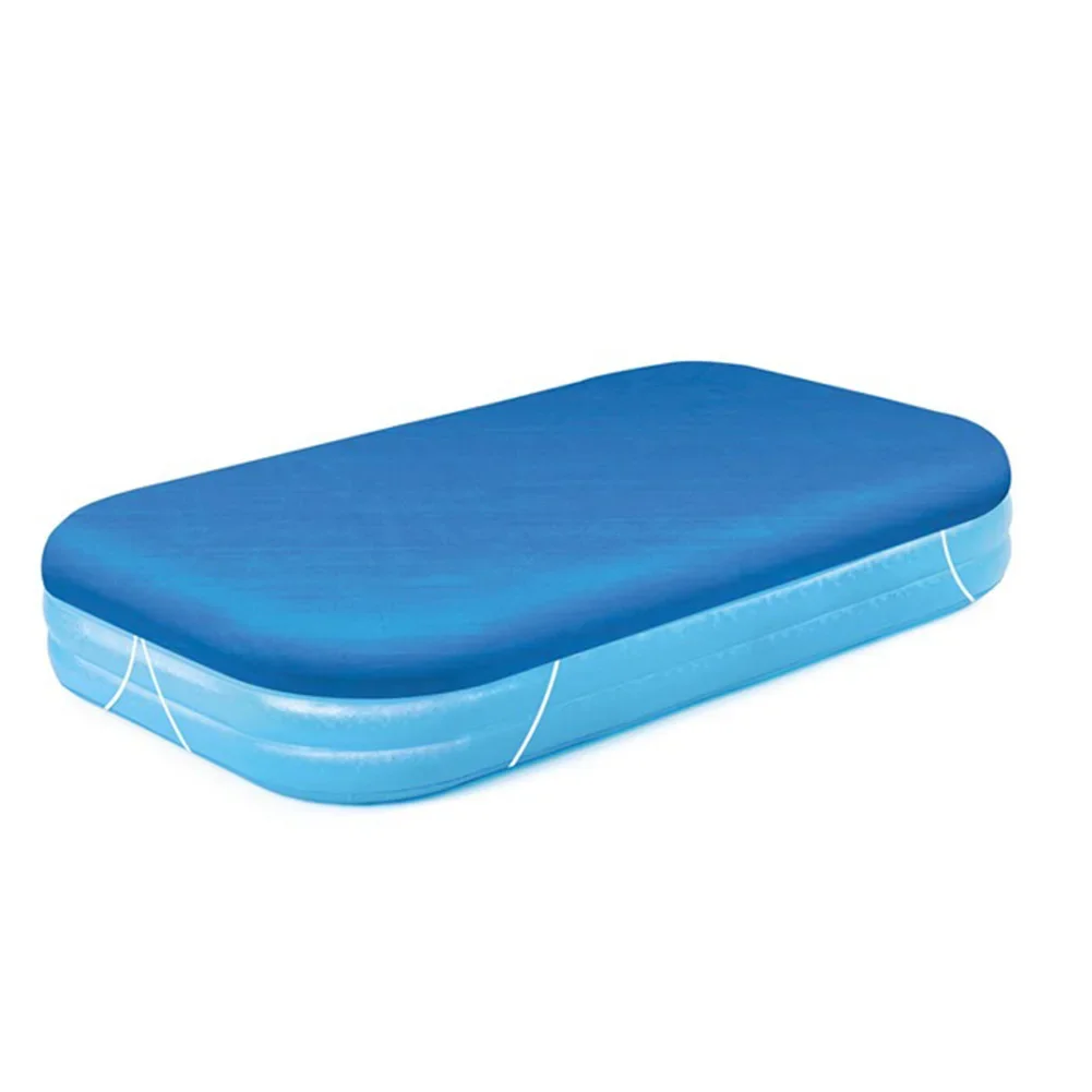 Cubiertas rectangulares impermeables a prueba de polvo para jardín, cubiertas para bañera y piscina al aire libre, cubierta para piscina, película de burbujas, accesorios para manta, cubierta para piscina