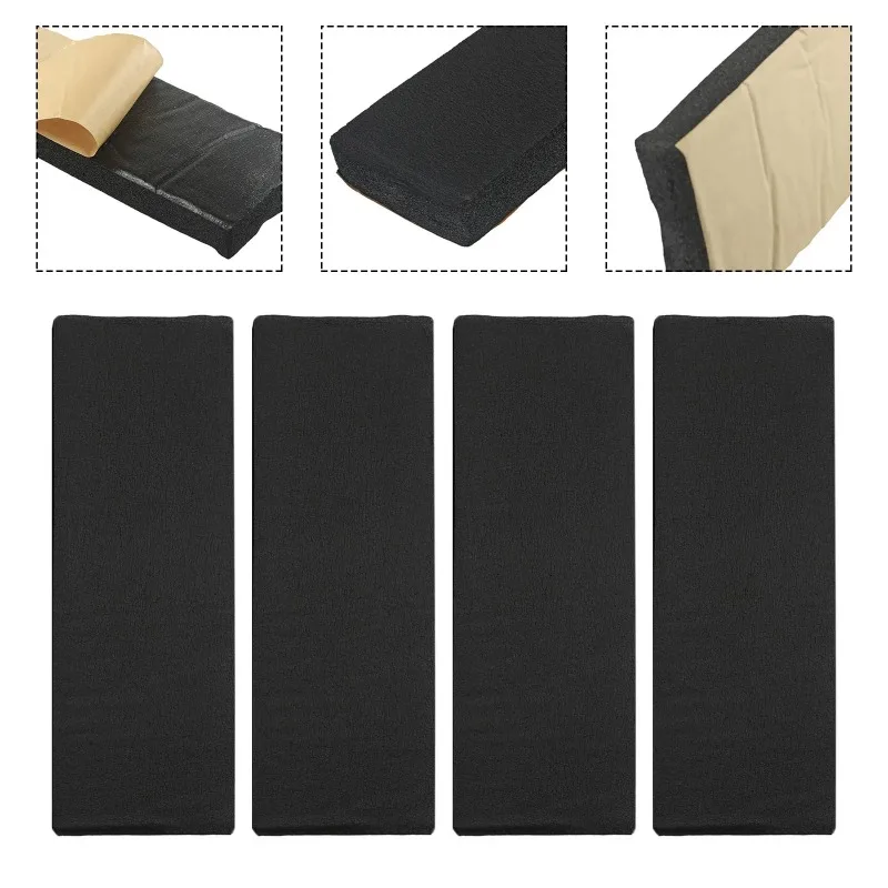 4Pcs/Set Garage Car Door Protector Wall Corner Bumper Guard Foam Block For Parking Spaces Warehouses Protecte Bump And Scratches