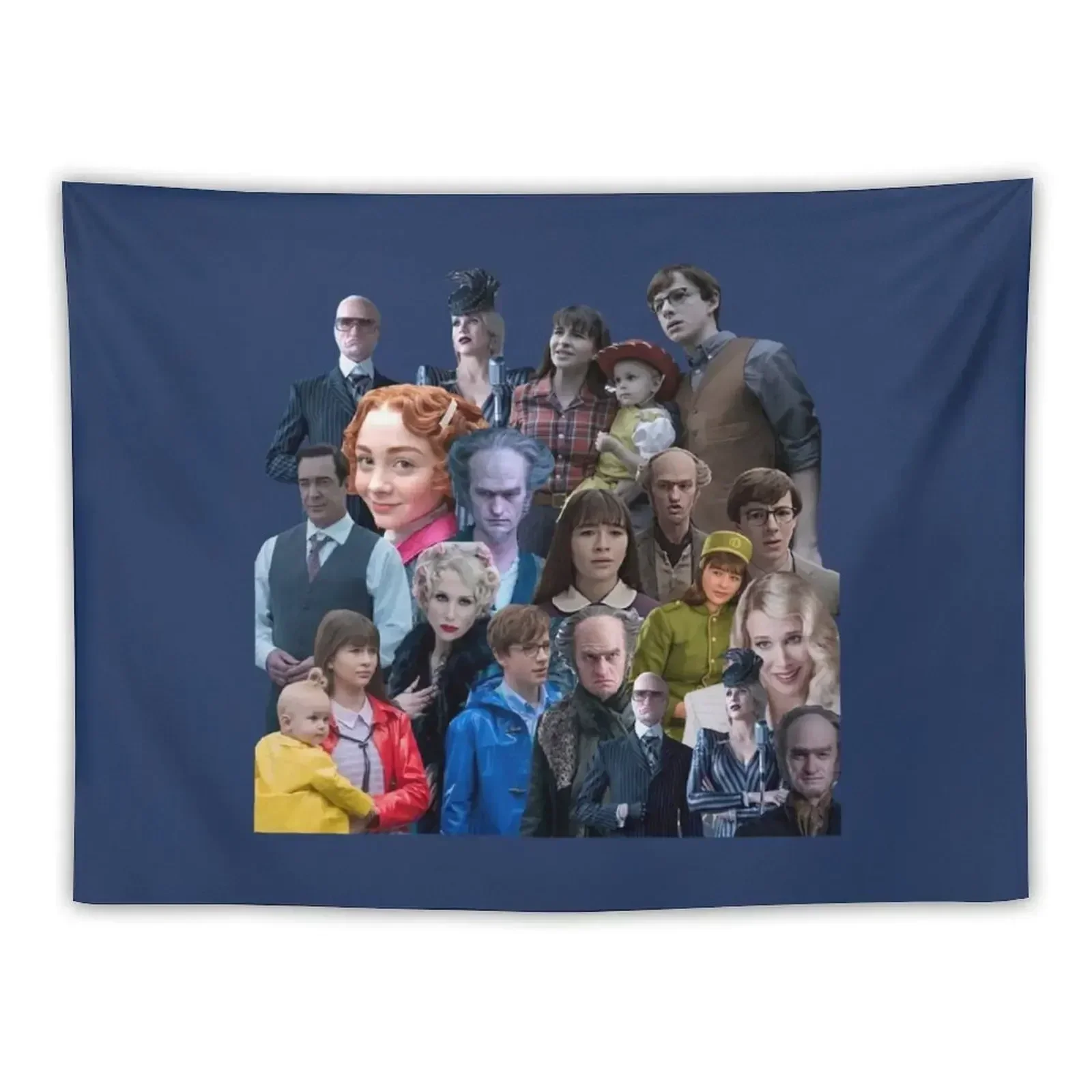 

A series of Unfortunate events Mash Up, Packs, Collections, Sets, Montage, Bundle, Collage, Mix, ASO Tapestry