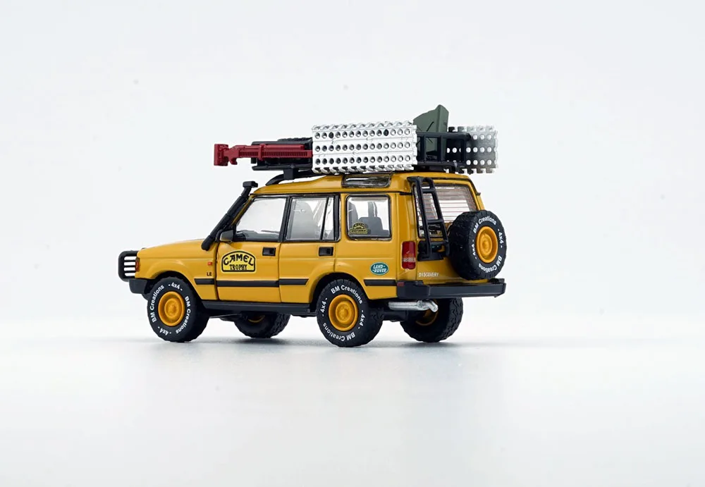 New 1:64  1998 Discovery1-Camel Version w/Accessory By BM Creations Diecast Toy Cars Simulation Model