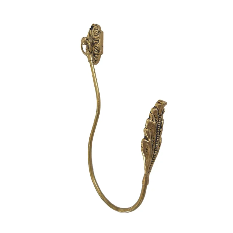 

z Роскошные твердые латунные занавески, держатели для штор