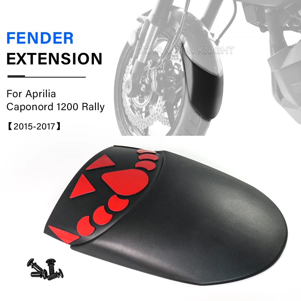 

Front Fender Extender For Aprilia Caponord 1200 Rally Accessories Fenders Extension Iengthen Mudguard Splash Protection Guard