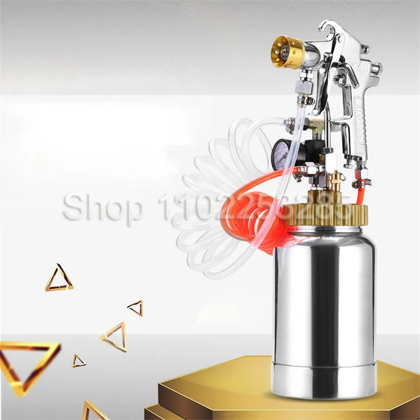 

Распылитель с баком под давлением, 2 л, многоцветный пистолет-распылитель для краски, в воде, пистолет-распылитель для латексной краски, 0-3 бар, 2/2,5/3,0/3,5/4,0 мм (21*12 см)