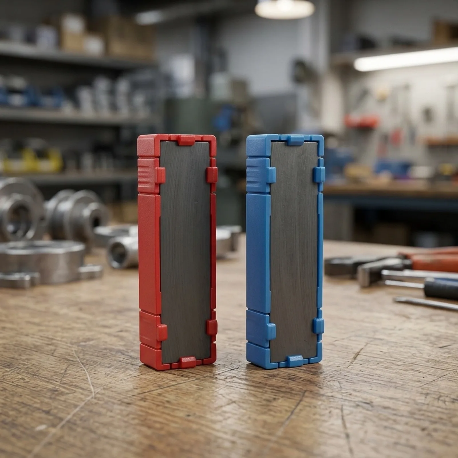 Blue Sliding Door Magnet Livolo Integrated Magnet Structure Stable Positioning Support Quick Adjustment Mounting