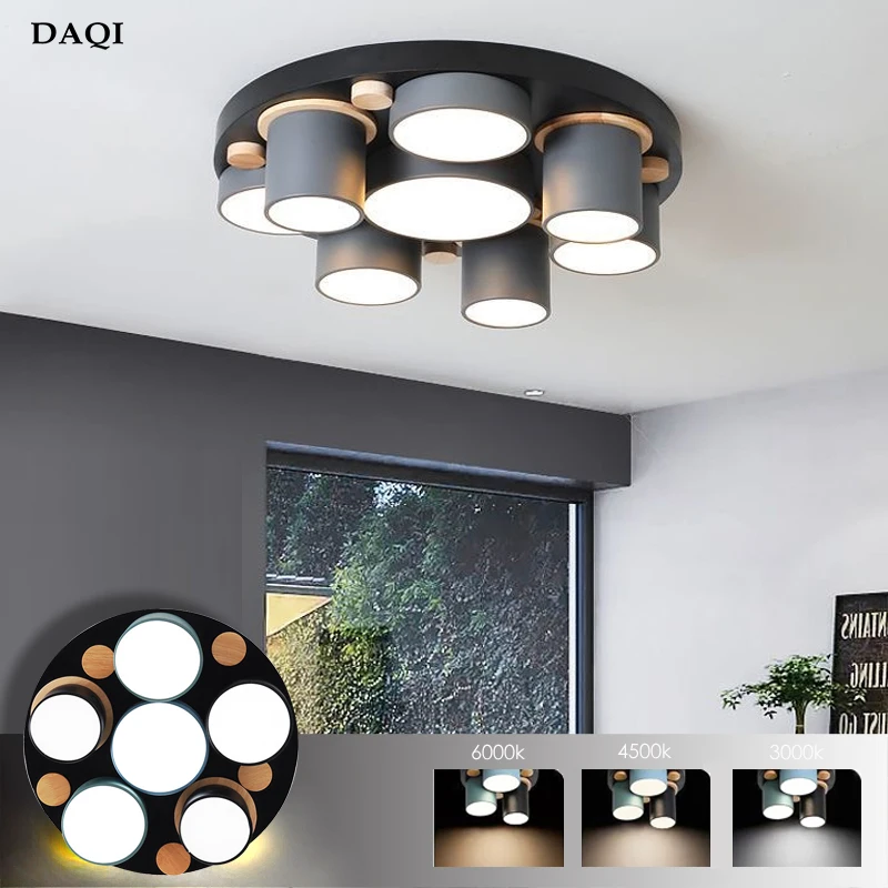 Modern simple round LED ceiling lights living room bedroom ceiling pendant lights balcony corridor lighting manufacturer direct