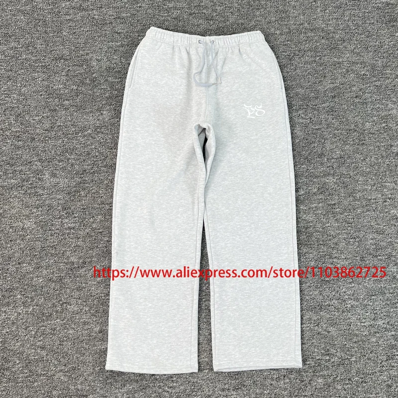النسيج الثقيل عالية الجودة العلامة الأصلية بيبي ستوديو Sweatpants التنقل في الهواء الطلق المنزل الرجال النساء عادية بيبي ستوديو السراويل الفضفاضة