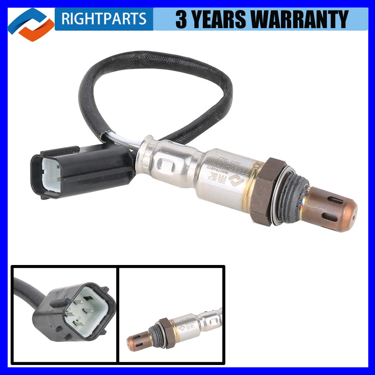 RIGHTPARTS 22690-ED000 22690ED000 Lambda Probe Oxygen Sensor For Nissan Micra March K12 Note E11 Tiida C11 07-14 22690 ED000