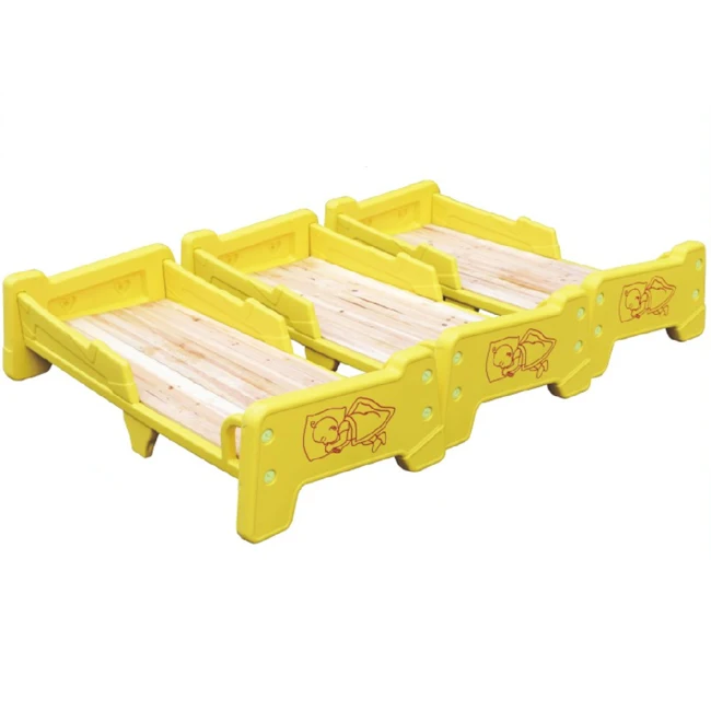 

Hot Selling Toddler Wood Kid Wooden Furniture Bedroom Bunk Double Kids Bed for Preschool