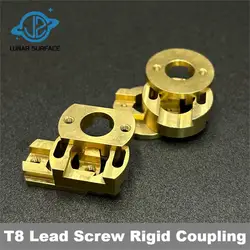 LS-3D drucker teile runde/quadratische rampen 16/18mm oldham kupplung für vzbot blv 3d drucker zubehör t8 z-achse gewindes pindel coup