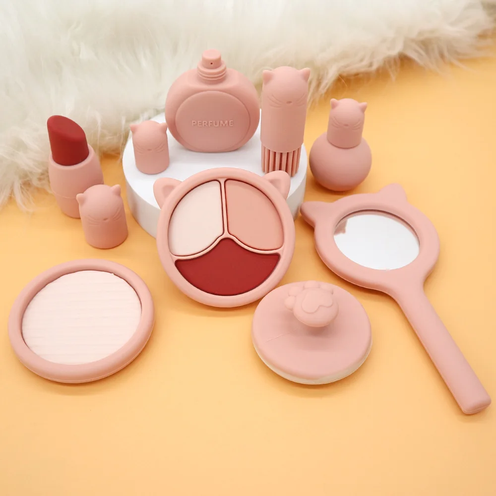 เด็กเล่นของเล่น Beauty Make-up Artist แปรงแต่งหน้าลิปสติก Foundation รุ่น Make-up อุปกรณ์การเรียนรู้สาวของขวัญ