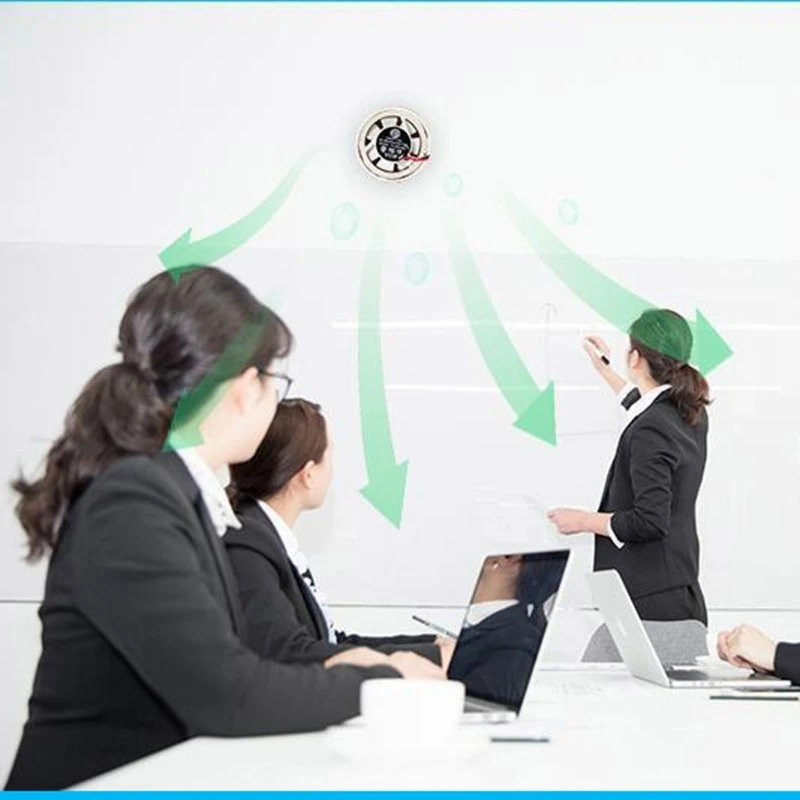  Quiet 50mm Air Circulations Fan Variable Speed For Stuffy Rooms Heat Recovery