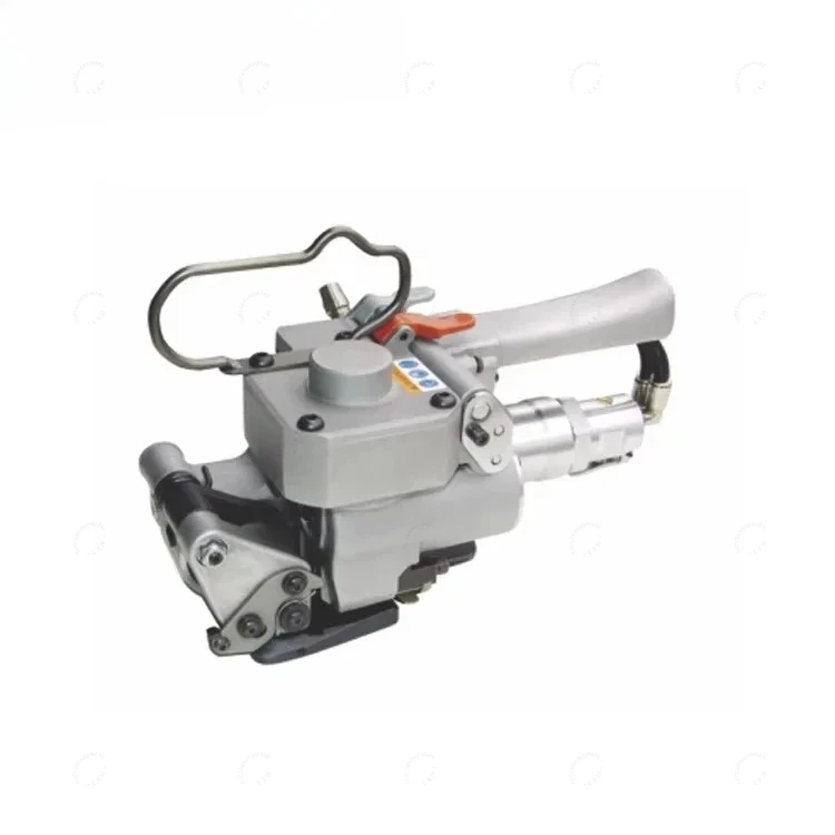 

Пневматическая полуавтоматическая ручная машина для обвязки картонных коробок и ящиков полипропиленовой/ПЭТ лентой