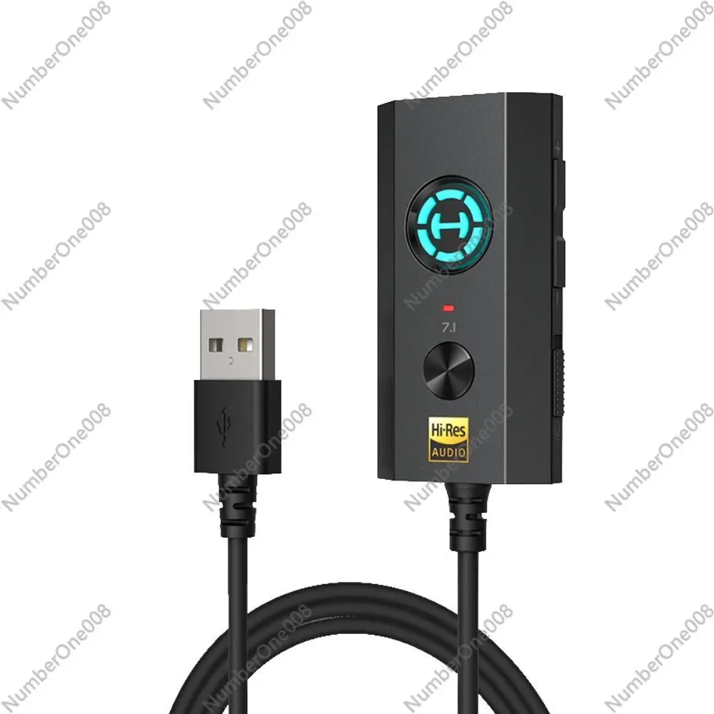 

GS04 Внешние USB-наушники Звуковая карта Настольный компьютер Ноутбук, предназначенный для живых игр