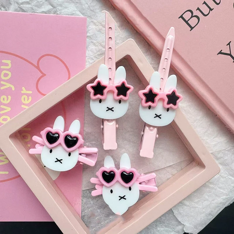 Sanrios Hellokittys Fermaglio per capelli Simpatico morsetto a becco d'anatra per ragazze Donne Forcine alla moda Accessori per acconciature alla moda Abbigliamento quotidiano