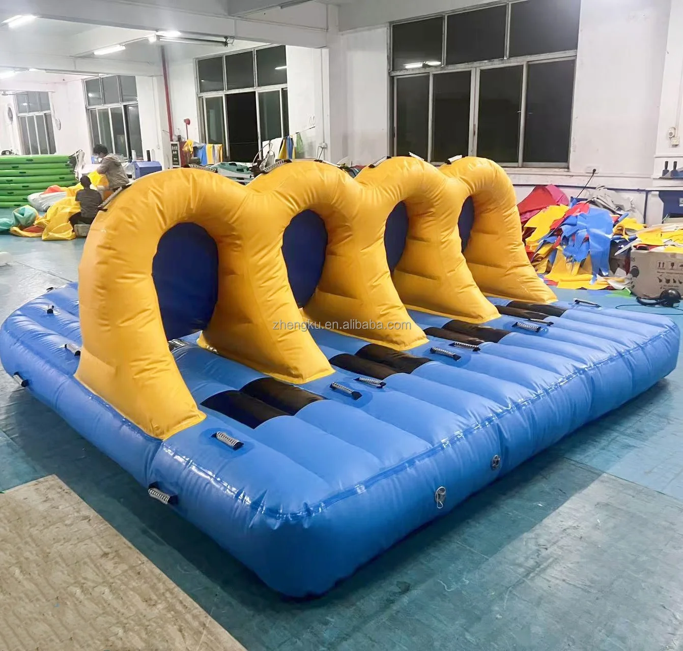 Inflatable Water Toy Band Wagon Towable Sofa Tube Inflatable Disco Boat For Water Sport Game