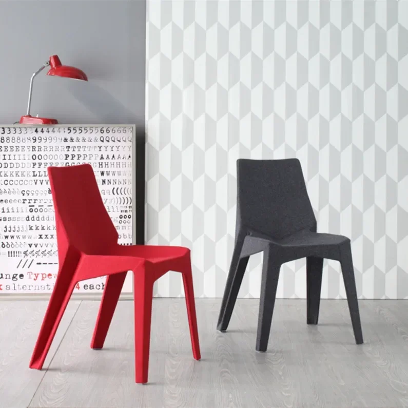 Dining chair Home villa model room FRP special-shaped leisure chair