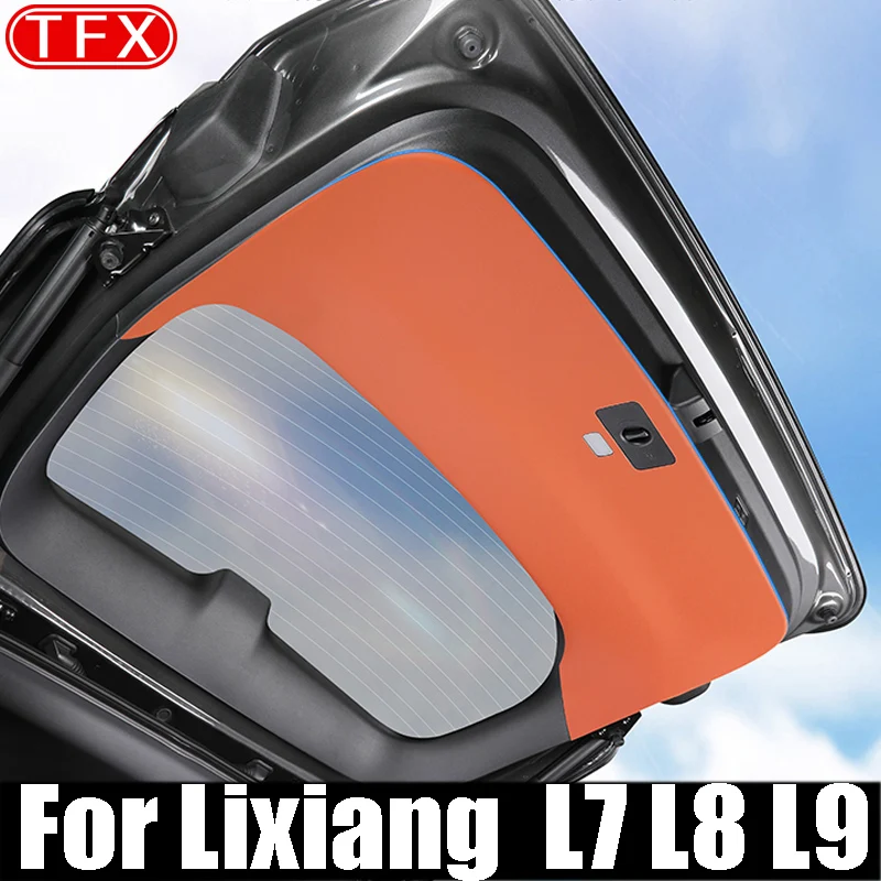 For Lixiang Li L7 L8 L9 Car Styling Tailgate Protection Stickers Trunk Protection Pad Anti-kick Anti-scratch Guard Auto Supplies