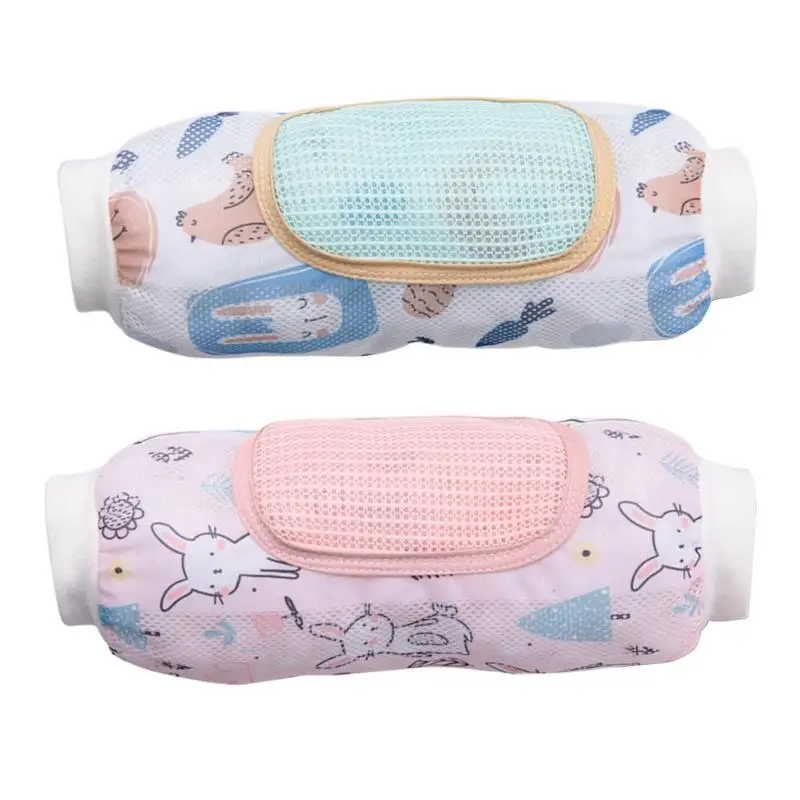 Nursing Pillow Cooling Sleeve Breathable Sweat-Absorbent Summer Feeding Cooling Arm Pillow Ice Silk Sleeves For Breastfeeding