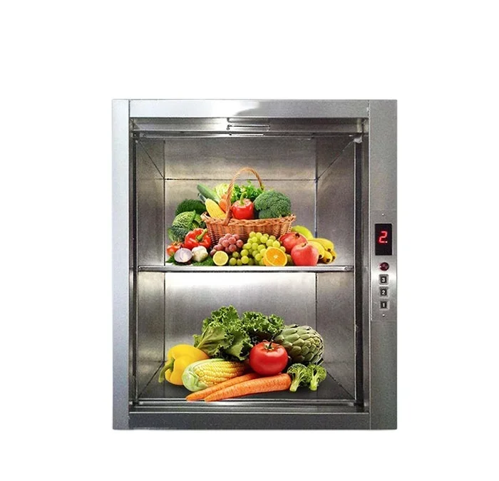 Manufacturer Food Elevator For Restaurant 100KG 200KG Dumbwaiter Lift