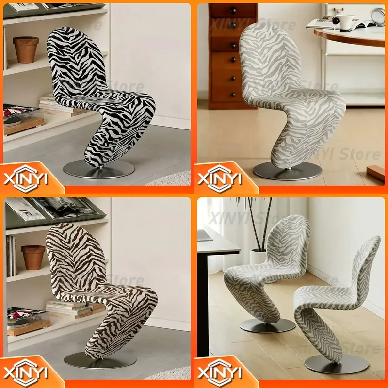 For minimalist creative special-shaped chair light luxury design Italian-style internet celebrity chair for small apartments
