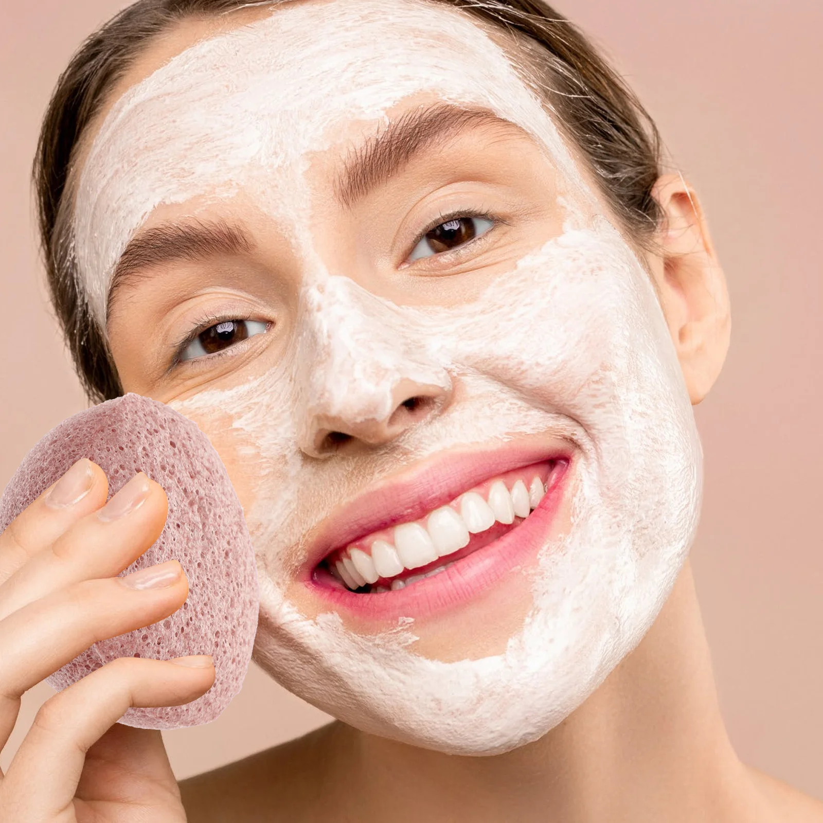 

Facial Makeup Removal Scrubbers Face Cleansing Tool Exfoliating Sponges Deep Pore Cleansing Oil Control Daily Skincare