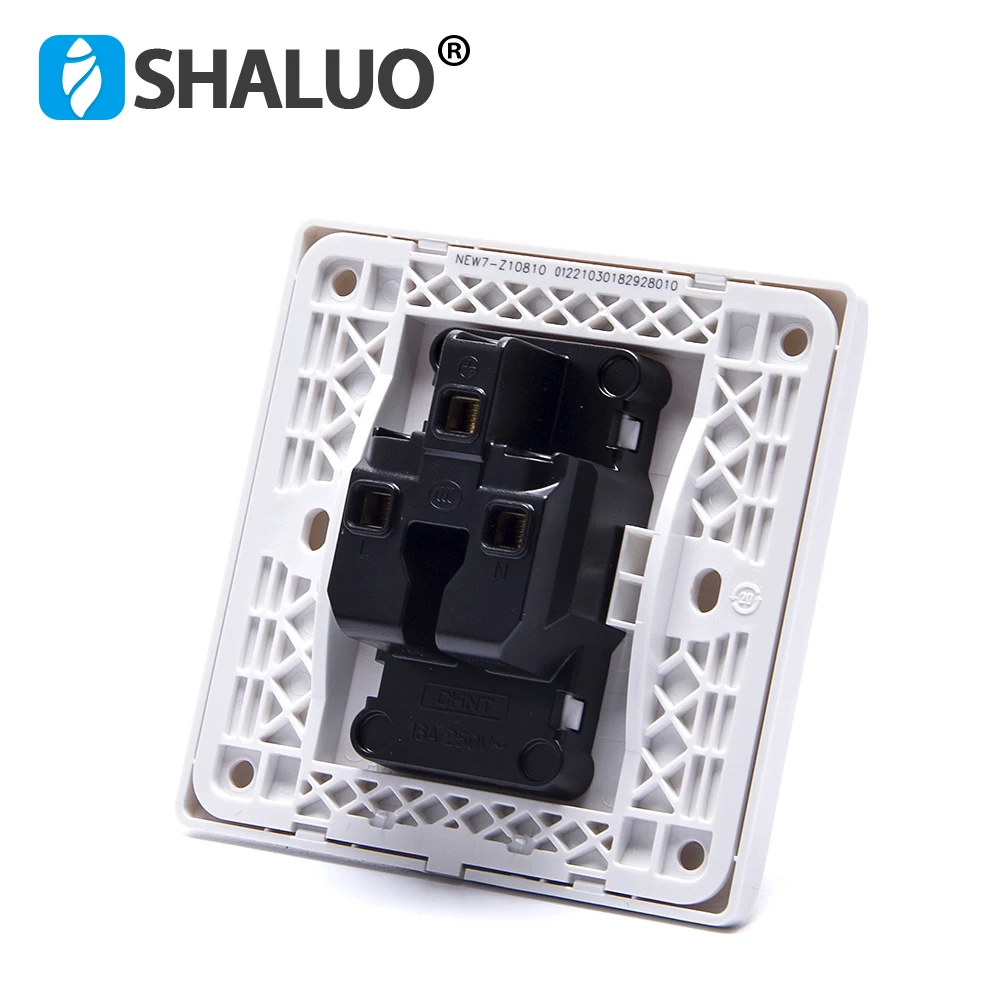 220V New Home Wall Power Supply Socket Switch Plug Base For Air Conditioner 16A Three Pins Home Wall Socket Australia Style Plug