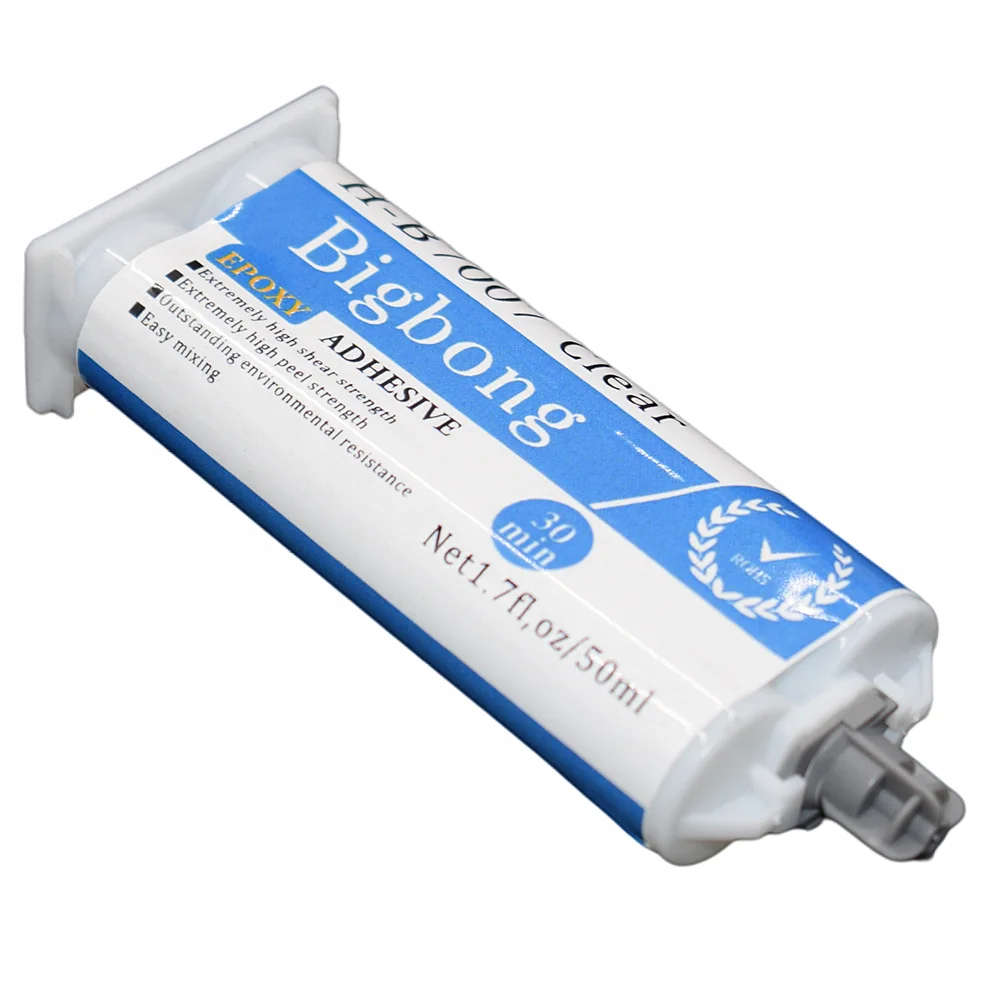 エポキシ樹脂接着剤-50ml-クリアab接着剤-1-1-二液性構造用接着剤-手動コーキングガン用-50ml-1-1-グルーガン