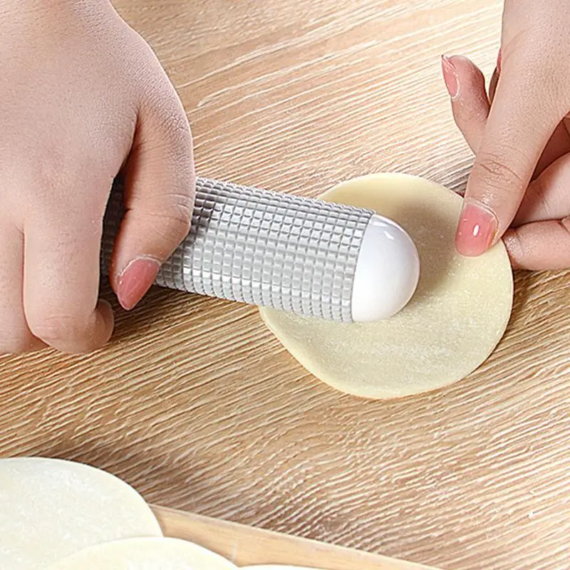 Multifunctional Bake Floating Point Non-stick Dumpling Wrapper Rolling Pin Noodle Dough Roller