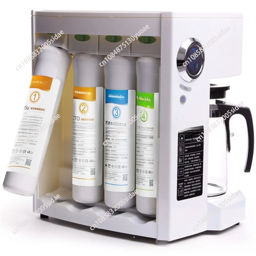 Reverse Osmosis System Countertop Water - 4 Stage Purification with UV and Remineralization