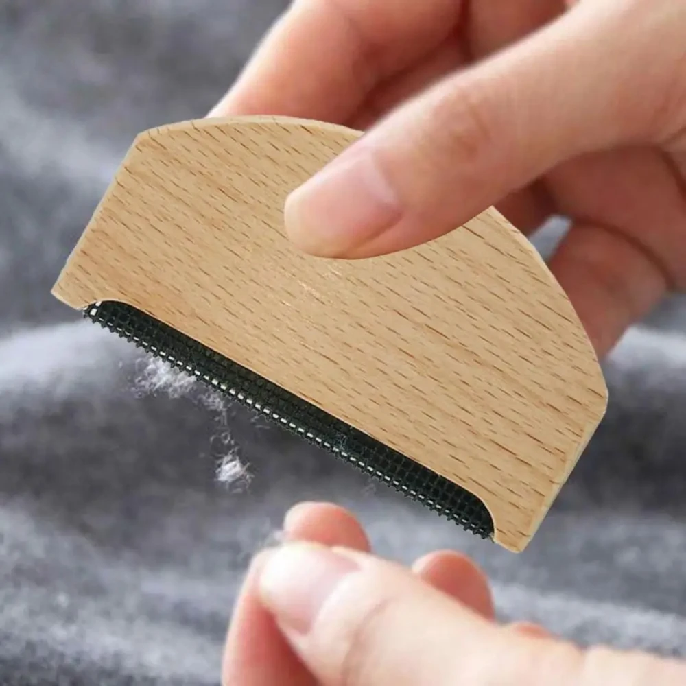 Kaschmirkamm, Holzpullover, Flaumwolle, Pilling, Schaber, Kleidung, Flusen, Stoff, Fusselentfernung, Reinigungskamm, Bürste für Kaschmirwolle – Detail 6
